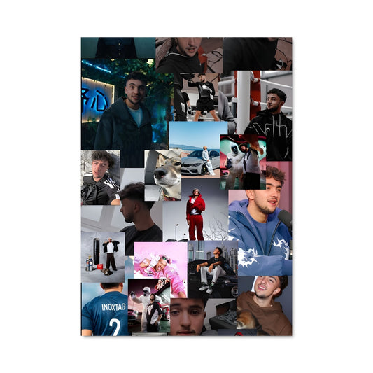 Poster Collage d'Amitié