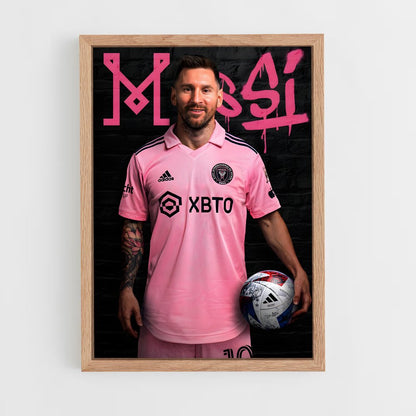 ap-inter miami cf-10 cadre Bois clair