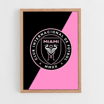 ap-inter miami cf-12 cadre Bois clair