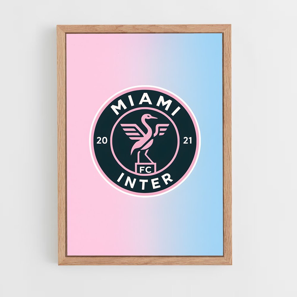 ap-inter miami cf-7 cadre Bois clair