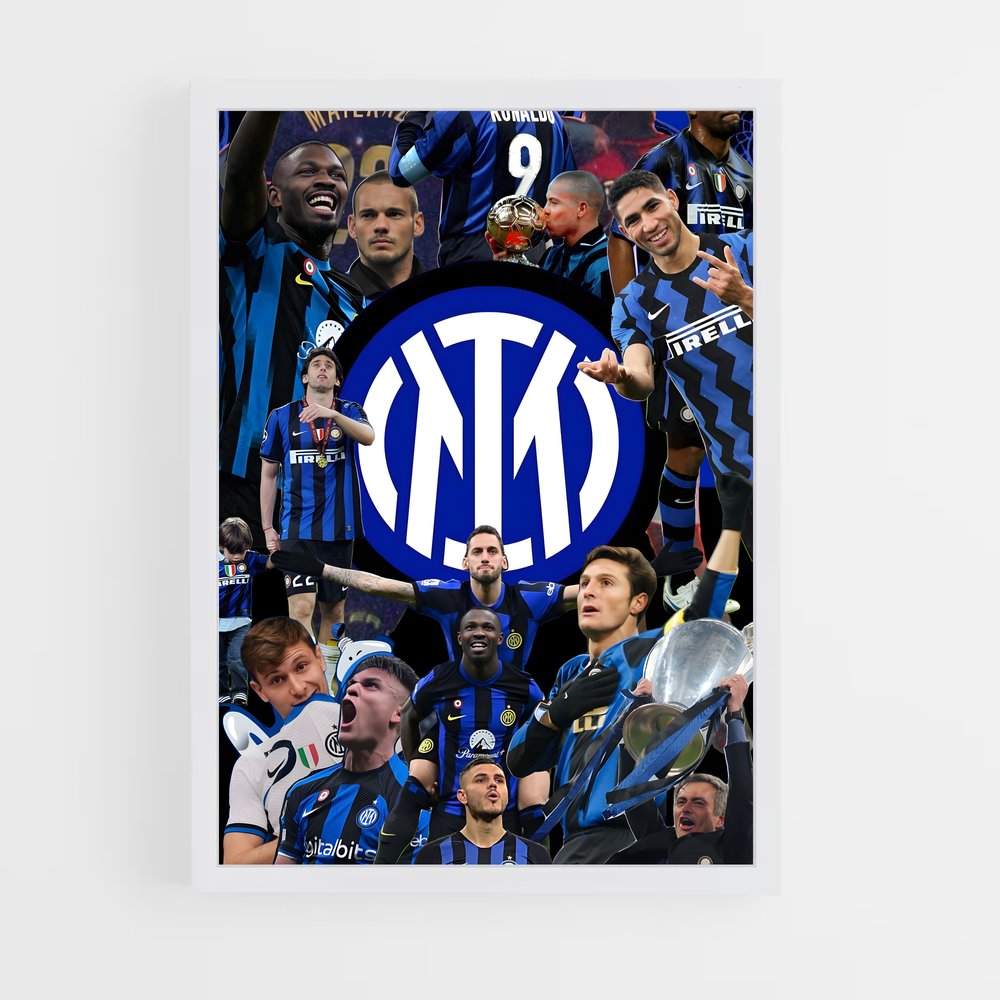 ap-inter milan-3 cadre Blanc