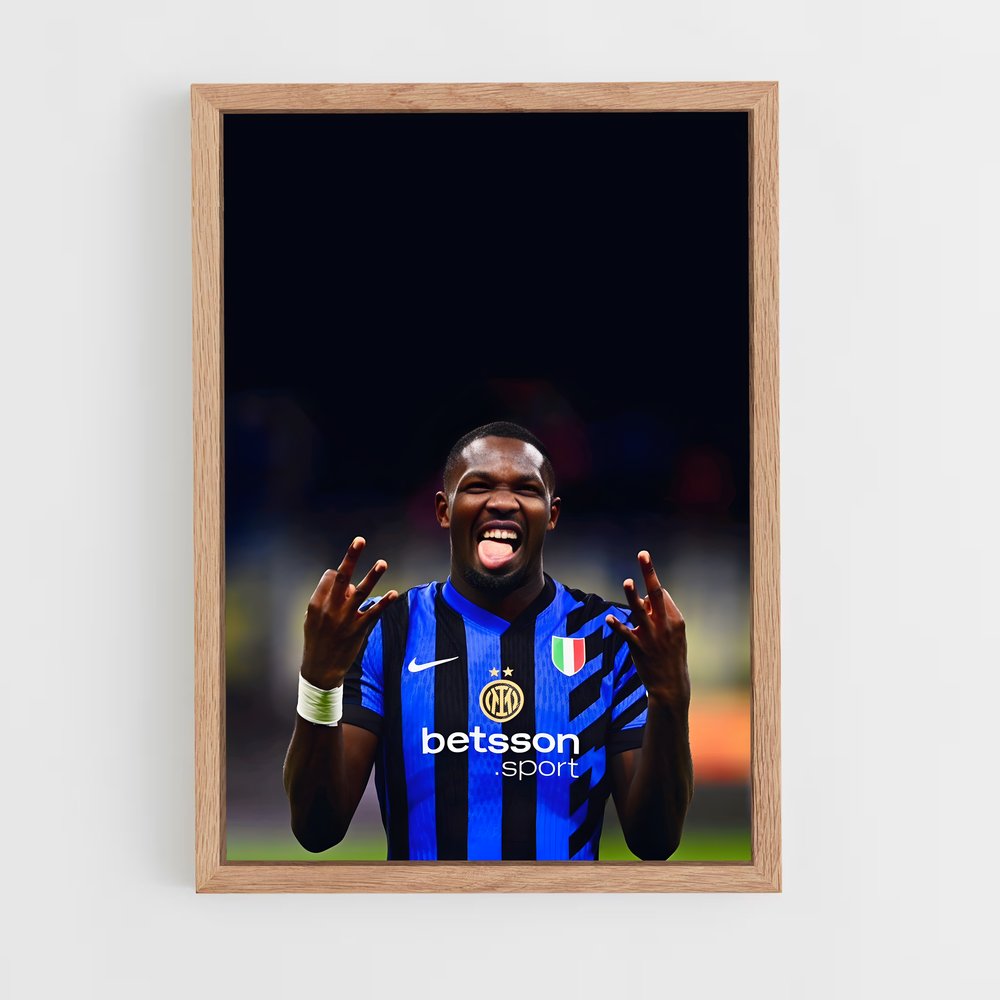 ap-inter milan-9 cadre Bois clair