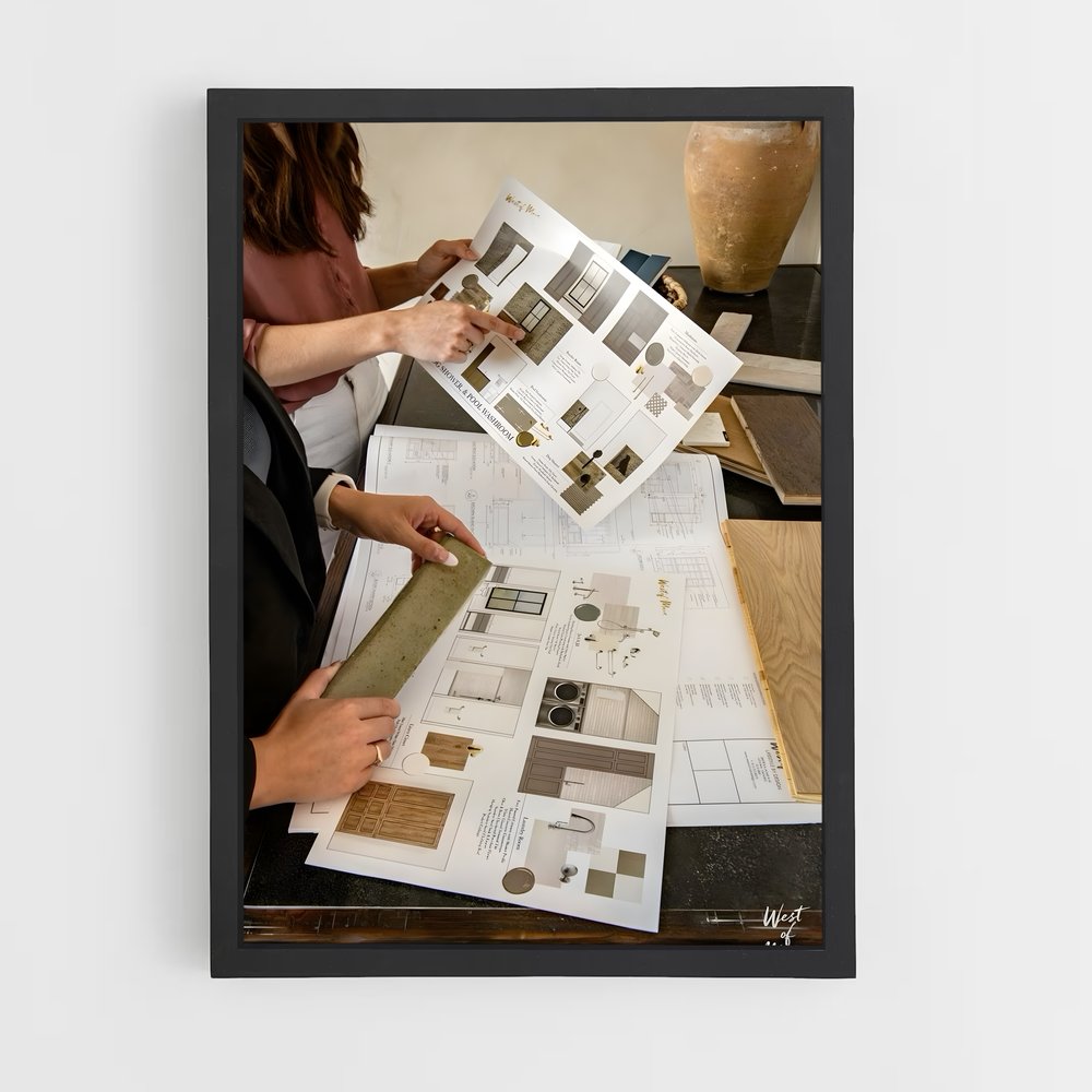 ap-interior designer-1 cadre Noir