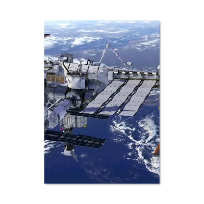 Poster Station Spatiale 2069