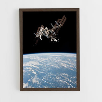 ap-international space station-13 cadre Bois foncé