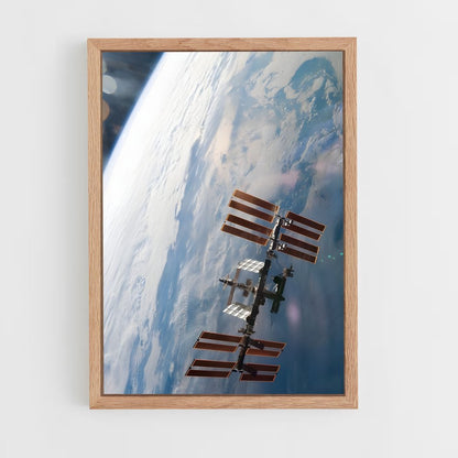 ap-international space station-2 cadre Bois clair