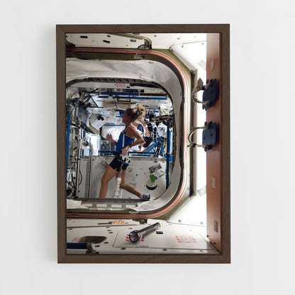 ap-international space station-5 cadre Bois foncé