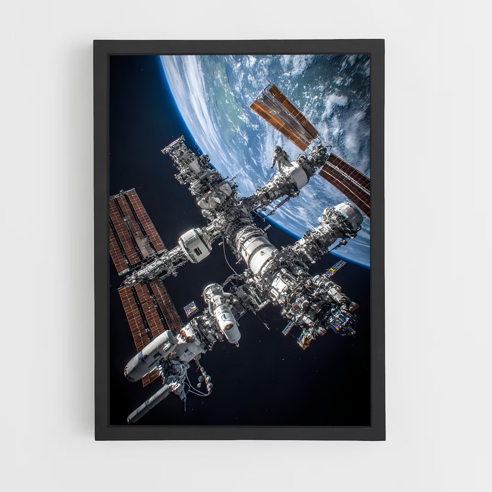 ap-international space station iss-1 cadre Noir
