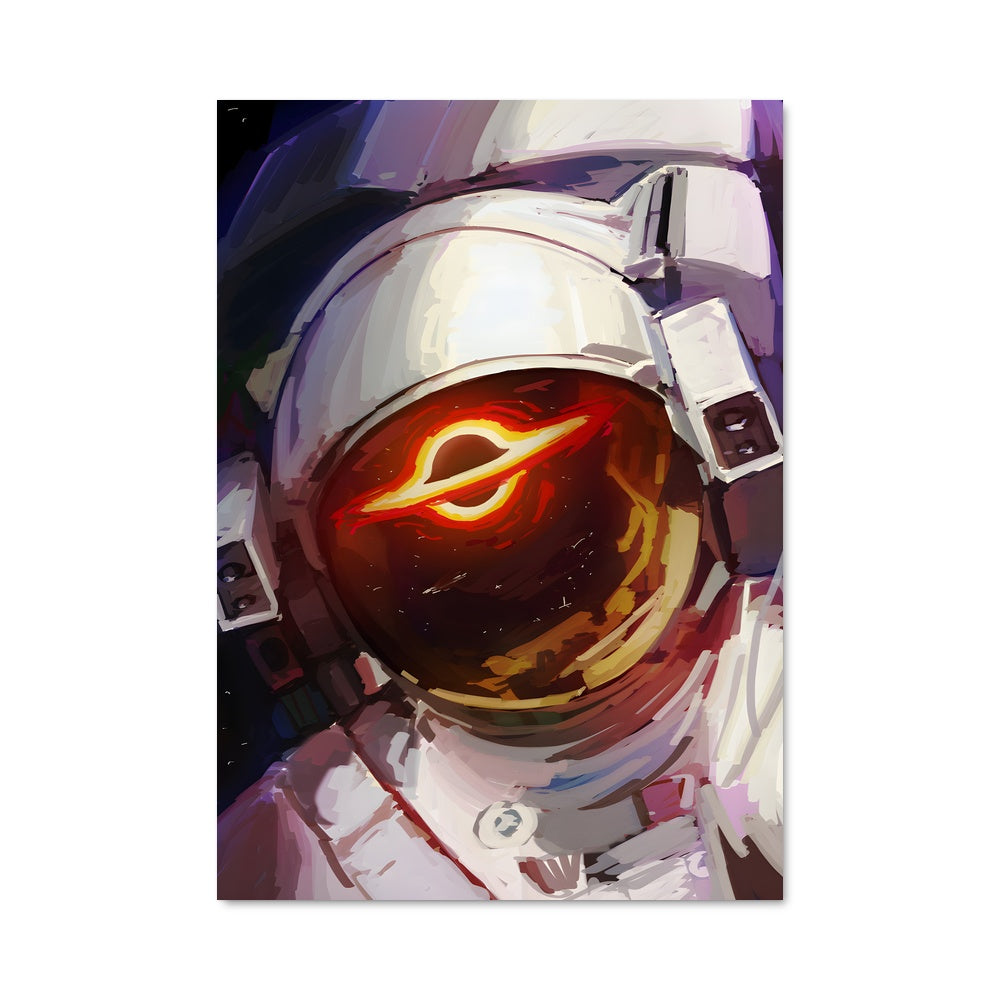 Poster Œil Rouge de l'Univers