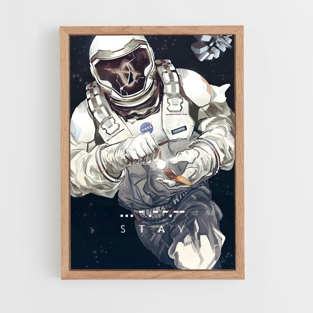 ap-interstellar art-6 cadre Bois clair