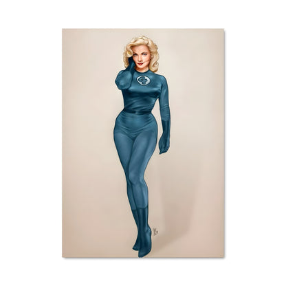 Poster Sue Storm en Action