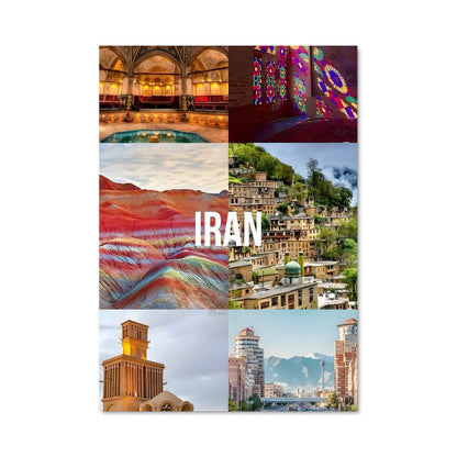 Poster Merveilles d'Iran