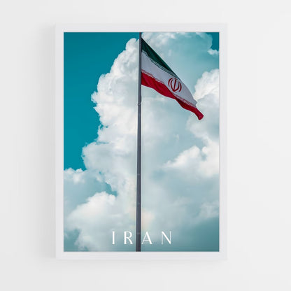 ap-iran flag-6 cadre Blanc