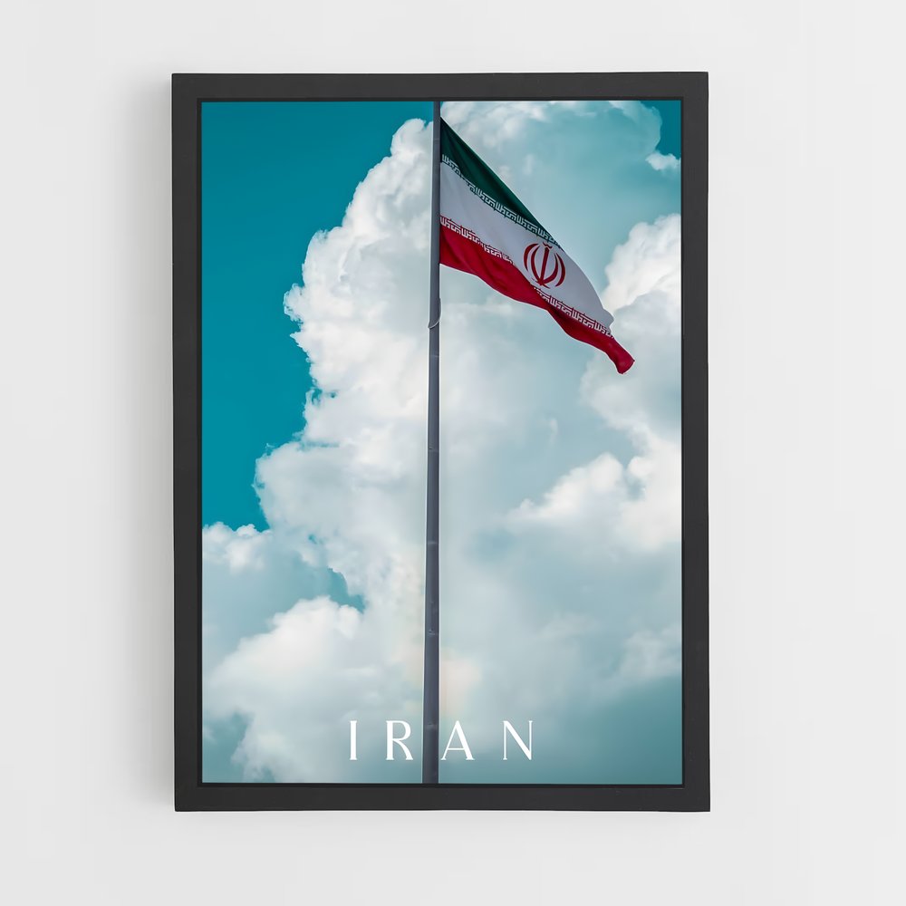 ap-iran flag-6 cadre Noir