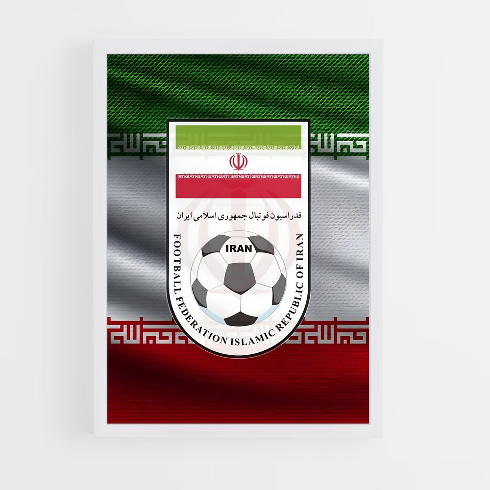 ap-iran national football team-1 cadre Blanc