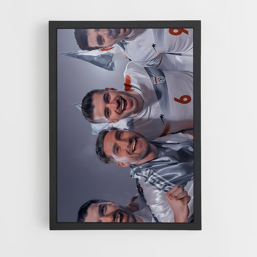 ap-iran national football team-10 cadre Noir