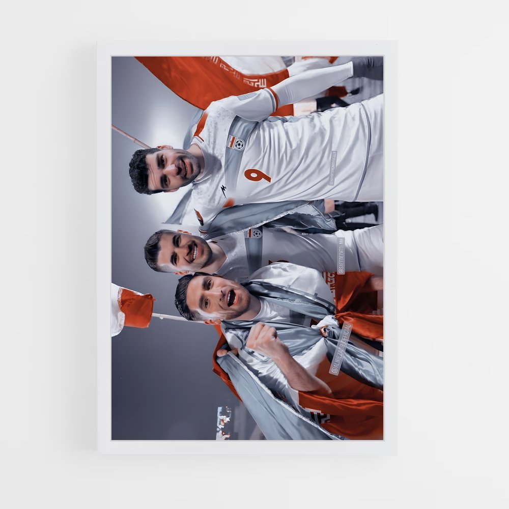 ap-iran national football team-13 cadre Blanc