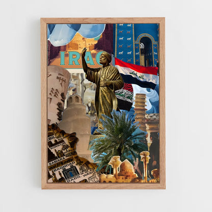 ap-iraq-3 cadre Bois clair