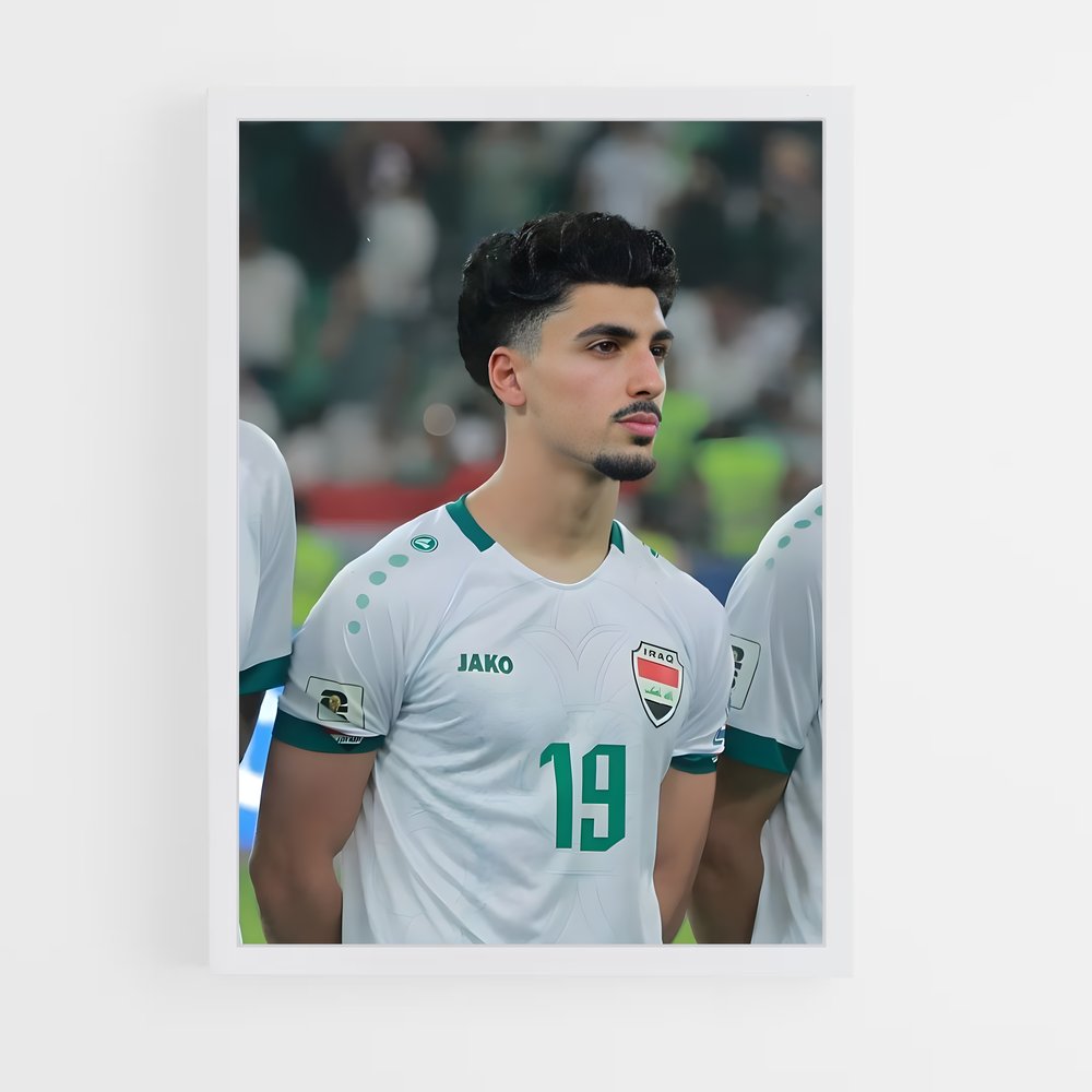ap-iraq national football team-2 cadre Blanc