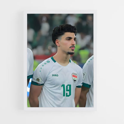 ap-iraq national football team-2 cadre Blanc