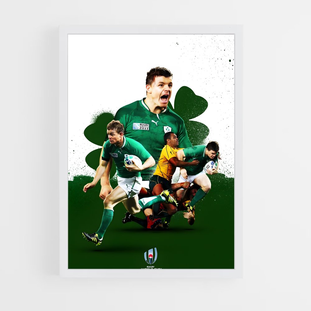 ap-ireland national rugby team-4 cadre Blanc