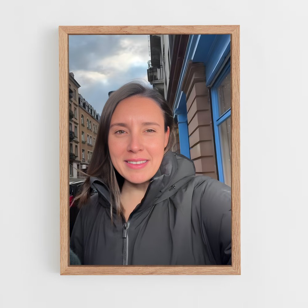 ap-irene montero-4 cadre Bois clair
