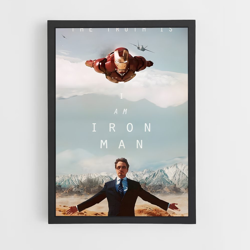 ap-iron man-3 cadre Noir