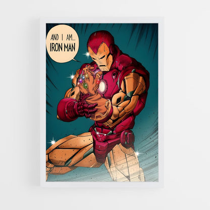 ap-iron man-7 cadre Blanc
