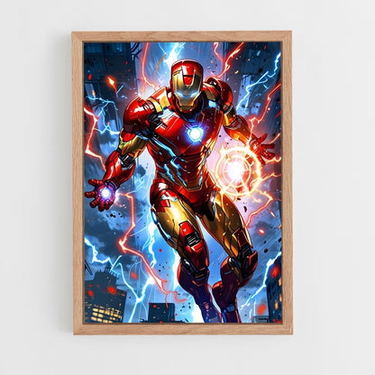 ap-iron man-8 cadre Bois clair