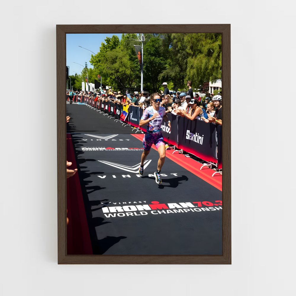 ap-ironman world championship-1 cadre Bois foncé