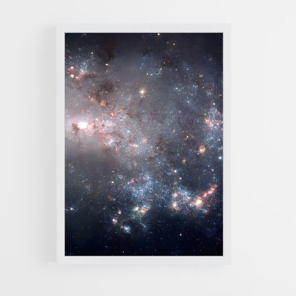 ap-irregular galaxy-1 cadre Blanc