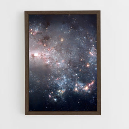 ap-irregular galaxy-1 cadre Bois foncé