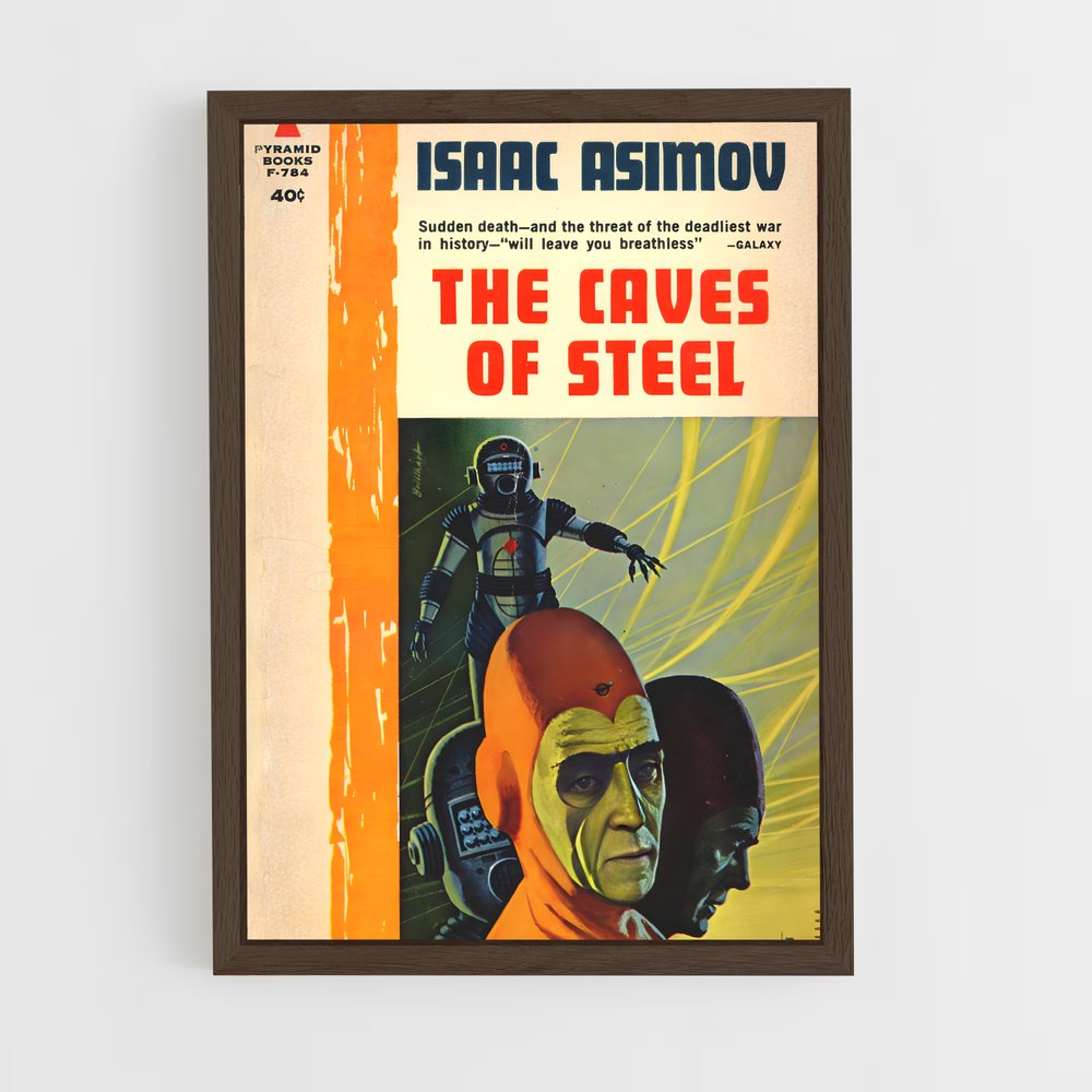 ap-isaac asimov-9 cadre Bois foncé