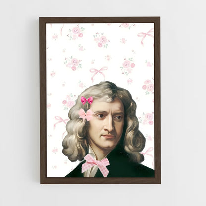 ap-isaac newton-4 cadre Bois foncé