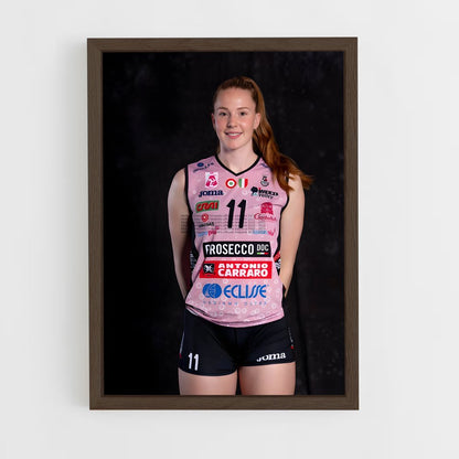 ap-isabelle haak-8 cadre Bois foncé