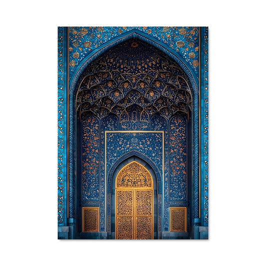 Poster Mosquée Bleue