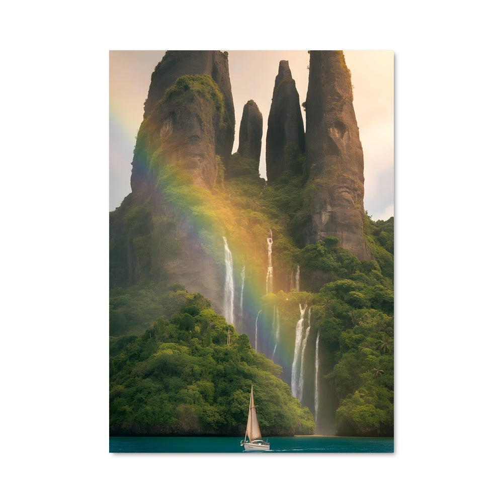 Poster Arc-en-Ciel des Caraïbes