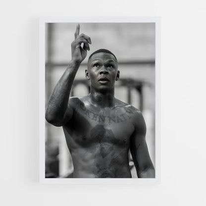 ap-israel adesanya-3 cadre Blanc