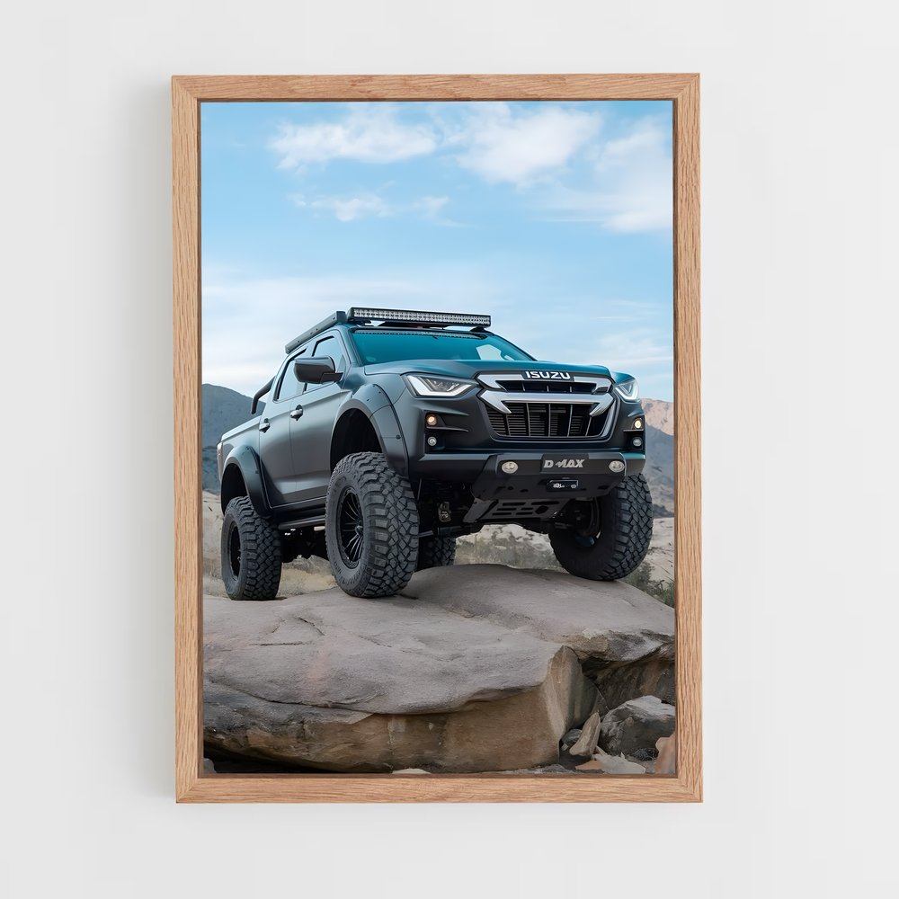 ap-isuzu-2 cadre Bois clair