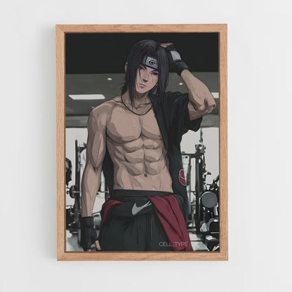 ap-itachi uchiha-9 cadre Bois clair