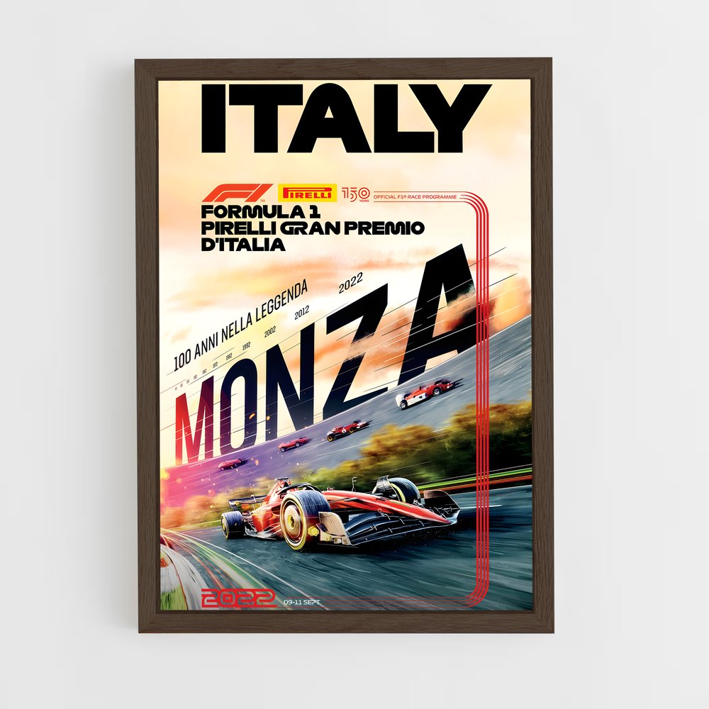 ap-italian grand prix-3 cadre Bois foncé