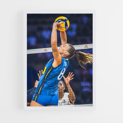 ap-italy national volleyball team-2 cadre Blanc