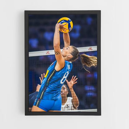 ap-italy national volleyball team-2 cadre Noir