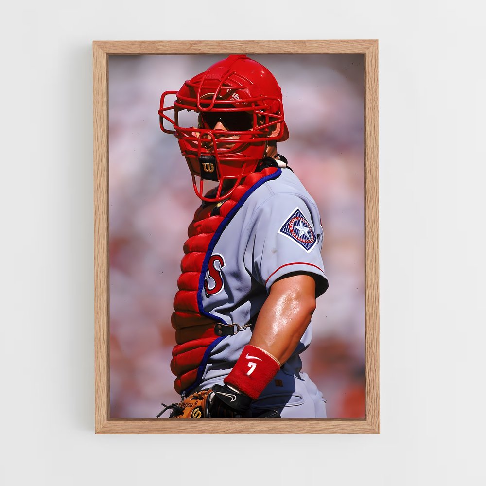 ap-ivan rodriguez-1 cadre Bois clair