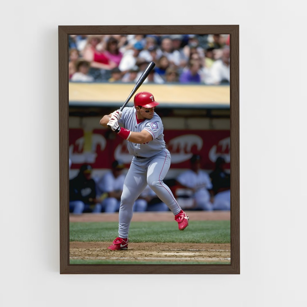 ap-ivan rodriguez-5 cadre Bois foncé