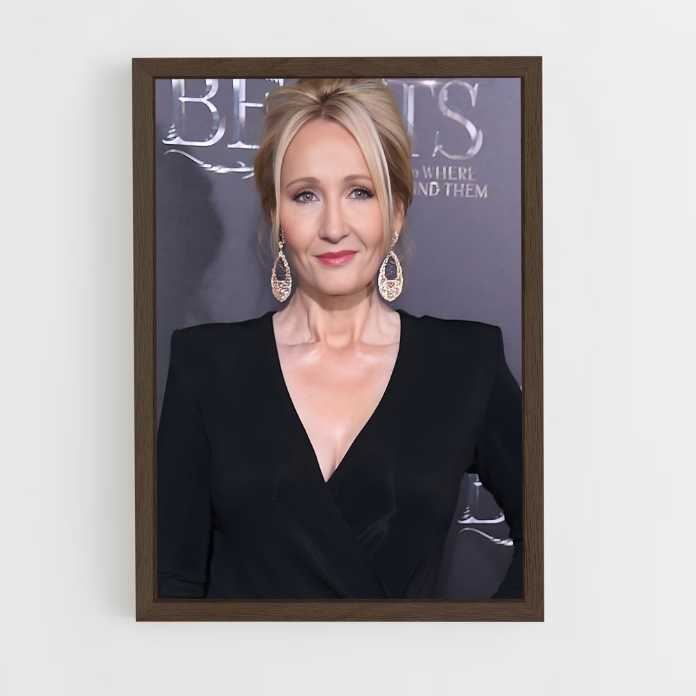 ap-j k rowling-3 cadre Bois foncé