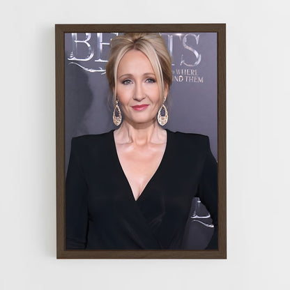 ap-j k rowling-3 cadre Bois foncé