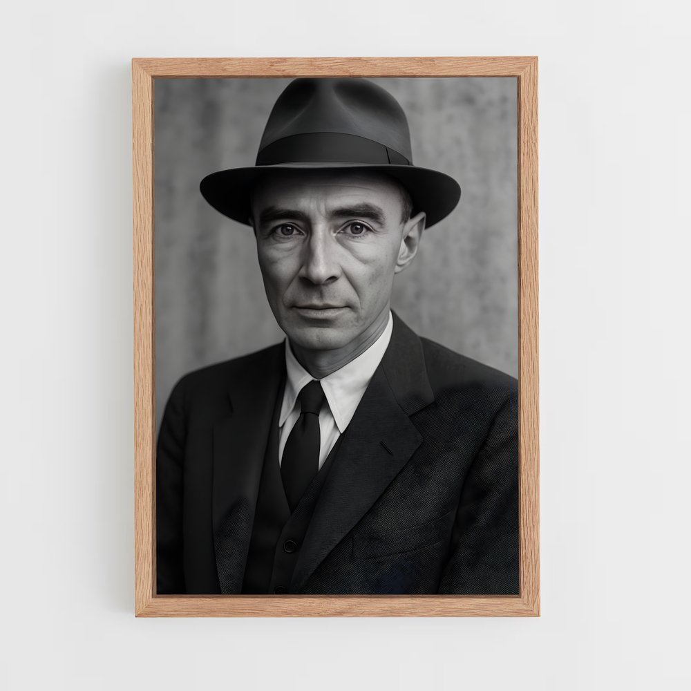 ap-j robert oppenheimer-2 cadre Bois clair