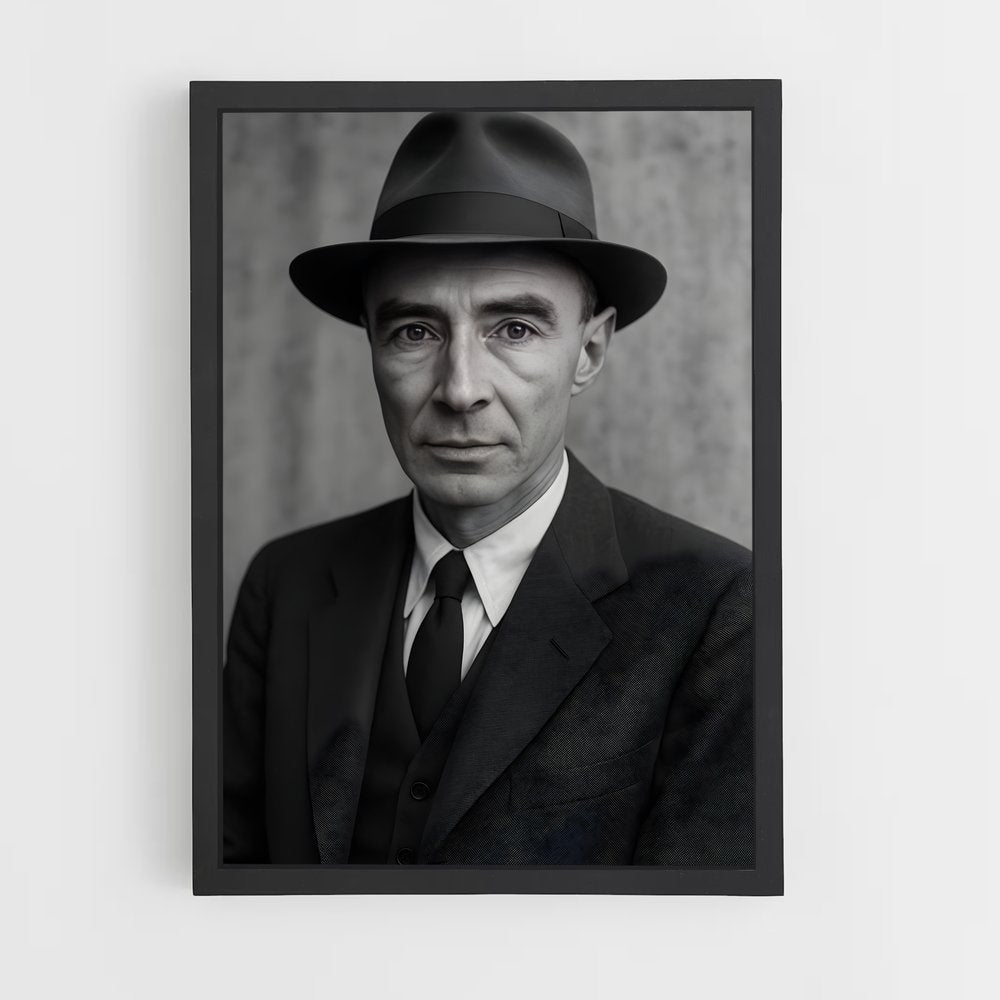ap-j robert oppenheimer-2 cadre Noir