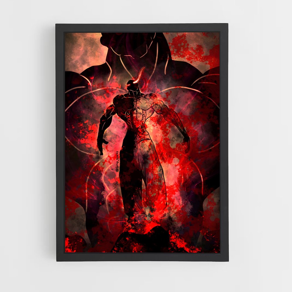 ap-jack hanma-4 cadre Noir